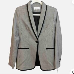 Calvin Klein Black and White Blazer and pants suit